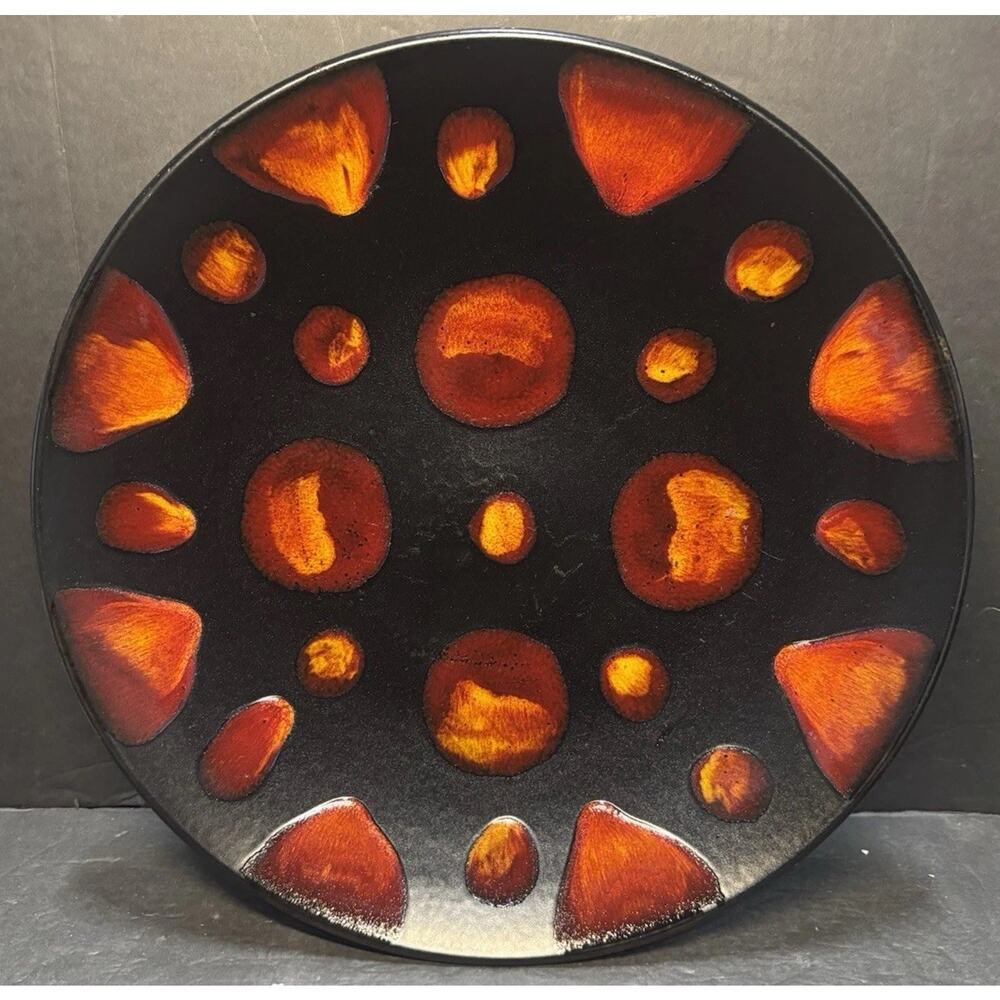 Poole Pottery LAVA Pattern Large Bowl- Dish